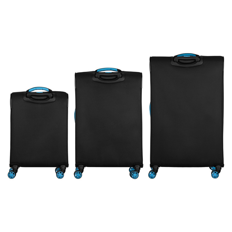 2E Набір валіз 2E, Trek, (L+M+S), TSA, 4 колеса, + 3 рюкзаки Cabin (2E-BPET-CABIN-BK), поліестр, чорний (2E-SPE-TREK-SET6-BK) 2E Набір валіз 2E, Trek, (L+M+S), TSA, 4 колеса, + 3 рюкзаки Cabin (2E-BPET-CABIN-BK), поліестр, чорний (2E-SPE-TREK-SET6-BK)