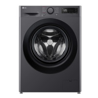 LG washer-dryer front load, 9(5)kg, 1200, A, 48сm, display, steam, invertor, black (F2R5FG6J)
