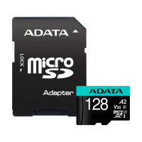 Карта пам'яті ADATA 128GB microSD class 10 UHS-I U3 V30 A2 Premier Pro SD 6.0 (AUSDX128GUI3V30SA2-RA1)