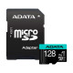 Карта пам'яті ADATA 128GB microSD class 10 UHS-I U3 V30 A2 Premier Pro SD 6.0 (AUSDX128GUI3V30SA2-RA1)