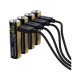 Акумулятор Verico AA USB Type-C 2220mAh/3330mWh-1.5V Li-ion 4шт./уп. (Loop Energy PRO) (1UDBT-A6WEAC-NN)