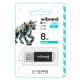 USB флеш накопитель Wibrand 8GB Cougar Black USB 2.0 (WI2.0/CU8P1B)