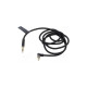 Кабель мультимедийный 3.5mm M to 3.5mm M 1.0m 90° corner black Vention (BAZBF)