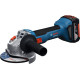 Bosch cordless angle grinder GWS 18V-8 125mm 18V 2x4A h 0-11000 rpm 1.7kg case ZP GAL 18V-40 (0.601.9N9.020)