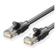 Патч-корд 3м, UTP cat 6 RJ-45 black Vention (IBEBI)
