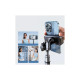 Штатив RTAKO RLD-001 1.7M Matte Carbon Steel Tripod Black (6975068278620)