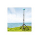 Штатив RTAKO RLD-001 1.7M Matte Carbon Steel Tripod Black (6975068278620)