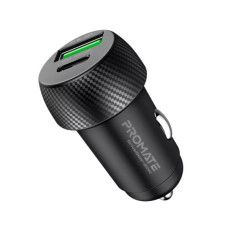 Зарядное устройство Promate 20W USB-C + USB-A (drivegear-20w.black)