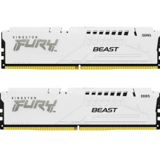 Kingston Память ПК DDR5 32GB KIT (16GBx2) 5600 FURY Beast White EXPO (KF556C36BWEK2-32)