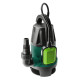 Verto Submersible pump for wastewater, 400 W, 7500 l/h, height 5 m, depth 5 m, 3.5 kg (52G441)