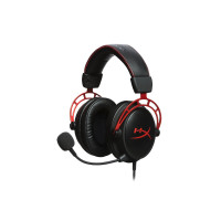 HyperX Гарнитура игровая Cloud Alpha, mini-jack/dual 3.5мм, 1.3м/2м черно-красный (4P5L1AM)