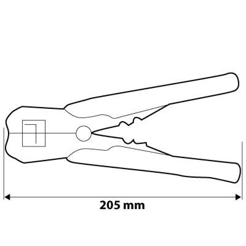 Neo Tools Insulation stripper Neo Tools, automatic, 0.5-6mm sq., RG6/59, wire cutters, 205mm (01-500)
