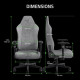 Кресло игровое Razer Iskur V2 X Gray (RZ38-05310200-R3G1)