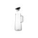 ARDESTO Pitcher Graphite with lid, 1350 ml, borosilicate glass (AR2613GR)