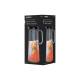 ARDESTO Pitcher Graphite with lid, 1350 ml, borosilicate glass (AR2613GR)