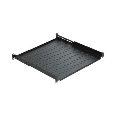 MIRSAN 19  D=600 4 point connected side arms sliding shelf black (MR.HRK60.01_YK)