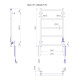 Mario Towel Dryer Classic F НР-I 650х430-75 TR K (2.3.0700.10.P)