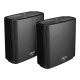 ASUS Router ZenWiFi XT8 2PK V2 black AX6600 3xGE LAN 1x2.5GE WAN 1xUSB3.1 WPA3 OFDMA MESH (90IG0590-MO3A20)