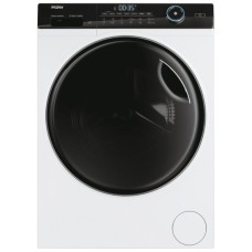 Haier Пральна машина фронтальна, 8кг, 1400, A+++, 44см, дисплей, пара, інвертор, люк чорний, прямий привід, білий (HW80-B14959TU1)