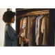 Haier WM front load, 8kg, 1400, A+++, 44m, display, steam, invertor, black door, direct motion, white (HW80-B14959TU1)