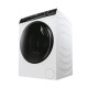Haier Стиральная машина фронтальная, 8кг, 1400, A+++, 44см, дисплей, пар, инвертор, люк черный, прямой привод, белый (HW80-B14959TU1)