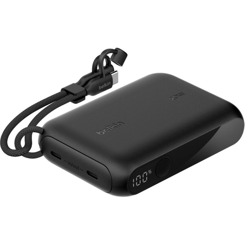 Belkin Power Bank 10K W/ DISPLAY, BLK (BPB027HQBK)