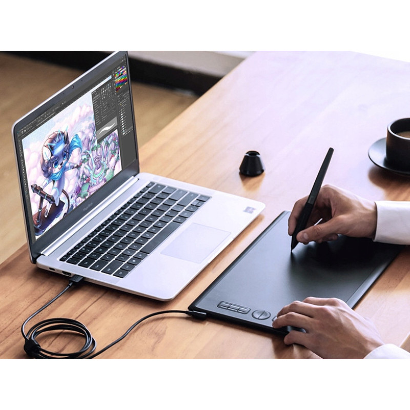 Huion Graphical tablet H610X Black