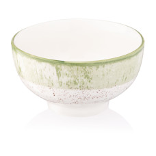 ARDESTO Bowl Siena, 11.5cm, porcelain, white-green (AR2914SWG)