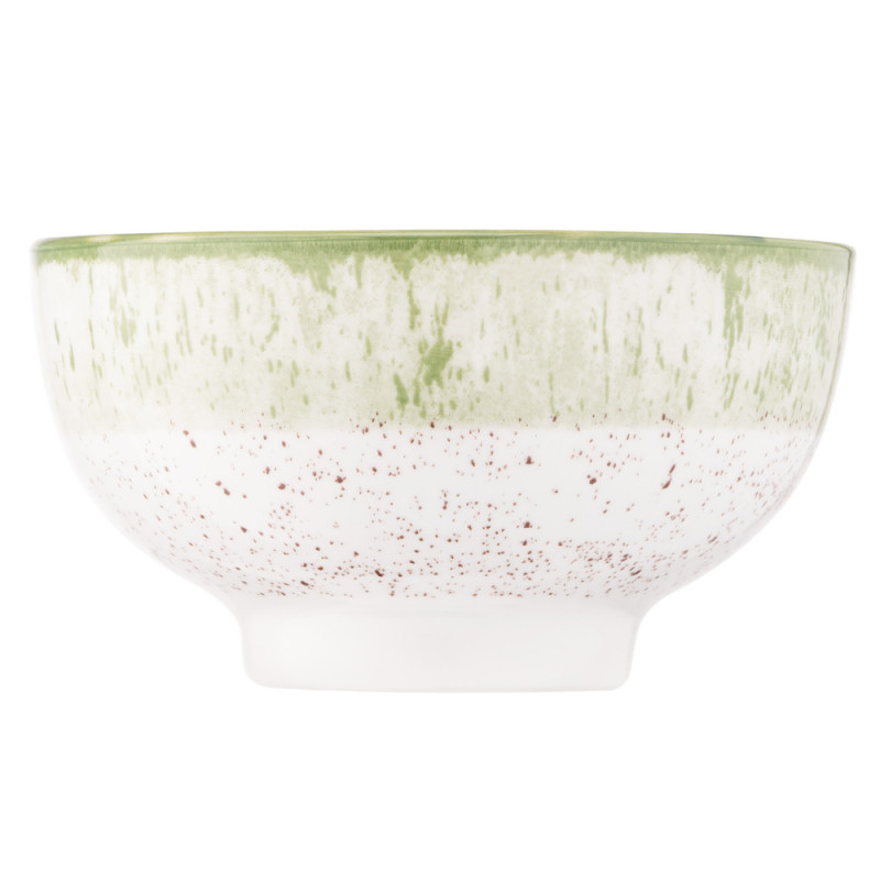 ARDESTO Bowl Siena, 11.5cm, porcelain, white-green (AR2914SWG)