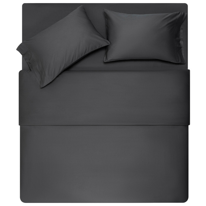 ARDESTO Pillowcase Mix&Match Premium, sateen, grey, 50x70+5cm, 100% cotton (ART5070PCY)