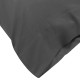 ARDESTO Pillowcase Mix&Match Premium, sateen, grey, 50x70+5cm, 100% cotton (ART5070PCY)