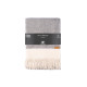 ARDESTO Blanket Leonardo Bianco, 140x200cm, 100% wool, grey (ART0502LB)