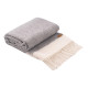 ARDESTO Blanket Leonardo Bianco, 140x200cm, 100% wool, grey (ART0502LB)