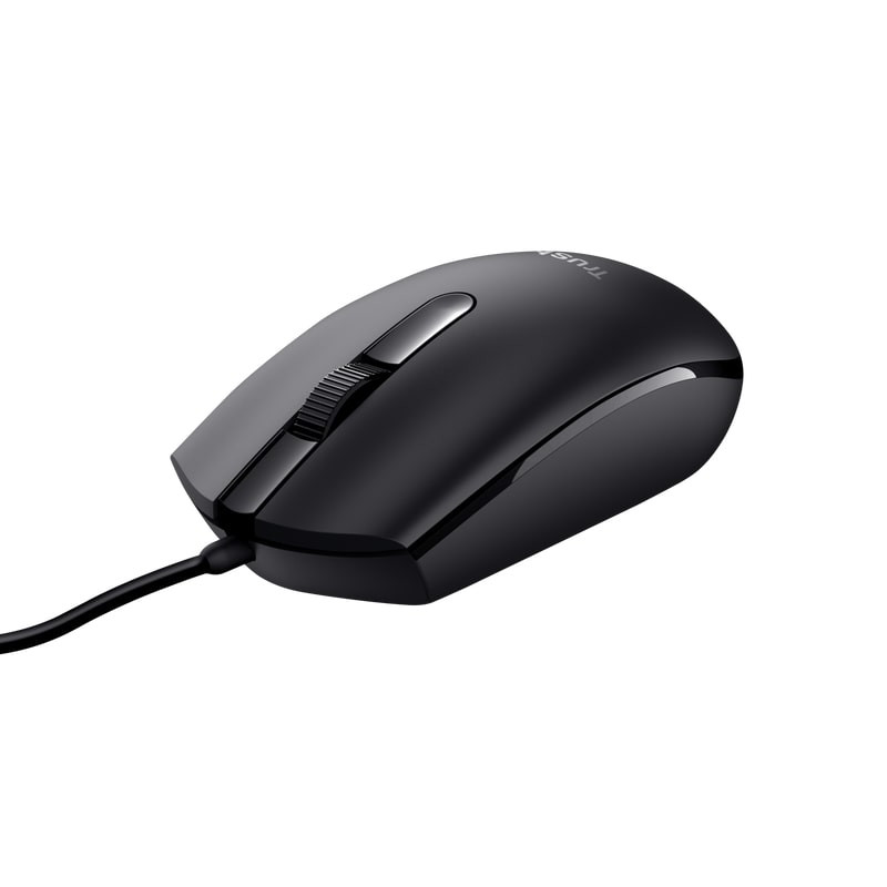 Trust Mouse TM-101, USB-A, чорний (25295_TRUST)