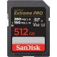 SanDisk SD 512GB C10 UHS-II U3 R280/W150MB/s Extreme Pro V60 (SDSDXEP-512G-GN4IN)