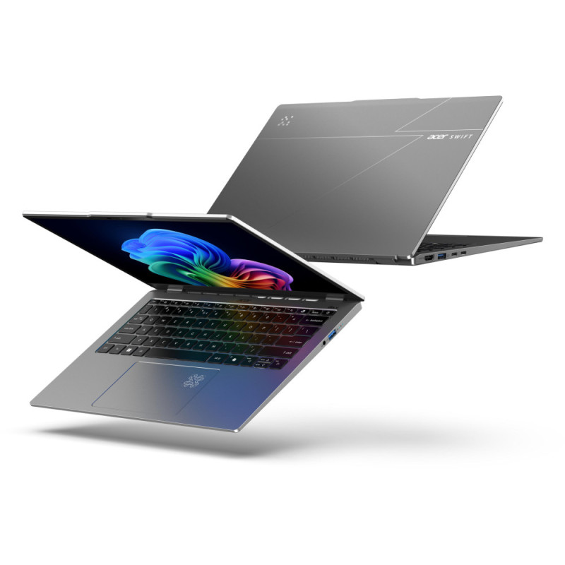 Acer Ноутбук Swift Go 14 SFG14-64 14" WUXGA OLED, AMD R5-340, 16GB, F512GB, UMA, Win11, сріблястий (NX.JDAEU.003)