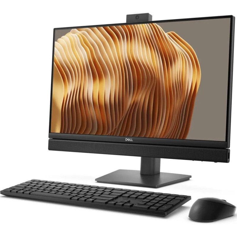 Dell Комп'ютер персональний моноблок Pro AiO 23.8" FHD IPS AG, Intel U5-235T, 16GB, F512GB, UMA, WiFi, кл+м, Win11P (BTO103_QC24251)