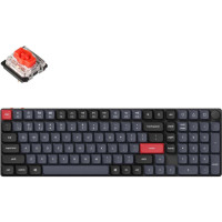 Клавиатура Keychron K17 PRO Gateron MX 2.0 Red QMK Wireless/Bluetooth/USB-А UA Black (K17P-B1-UA)