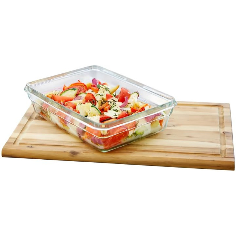 Tefal Set of containers Master Seal, 3 pcs., glass, transparent (N1051110)