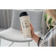 ARDESTO Travel mug Coffee Time 450 ml, s/s, beige (AR2645C)