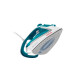 Tefal iron Easygliss Plus, 2500W, 270ml, steam boost -195g, constant steam - 45g, ceramic soleplate, white-blue (FV5718E0)