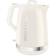 Moulinex electric kettle Soleil, 1.7L, Strix, plastic, ivory (BY320A10)