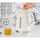 Moulinex electric kettle Soleil, 1.7L, Strix, plastic, ivory (BY320A10)