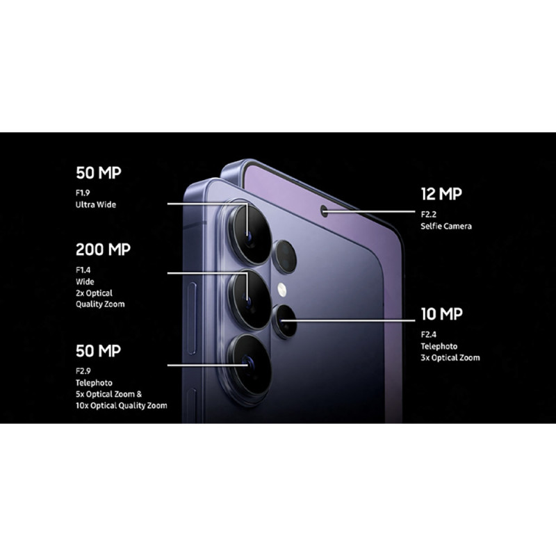 Samsung Смартфон Galaxy S26 Ultra 5G (S948) 6.9'' 12/256ГБ, 2SIM, 5000мА•ч, черный (SM-S948BZKDEUC)