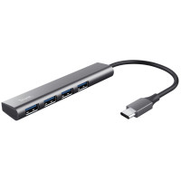 Trust USB-Hub Halyx Type-C to 4-Port USB-A 3.2 Grey (24948_TRUST)