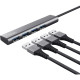 Trust USB-Hub Halyx Type-C to 4-Port USB-A 3.2 Grey (24948_TRUST)