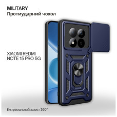 Чехол для мобильного телефона BeCover Military Xiaomi Redmi Note 15 Pro 5G Blue (715866)