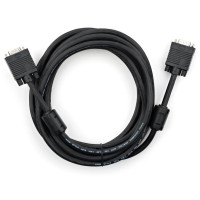 Кабель мультимедийный VGA M to VGA M 5.0m Vinga (VCPDCVGAMM5MBK)