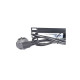 Силовой блок Eserver 19" 8 розеток, выкл., алюм. корпус PDU 220В, 16А (WT-2261A-GER-8WAY)