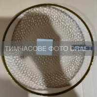 ARDESTO Тарілка Ardesto Dew 27см, скло, прозорий (AR5039)